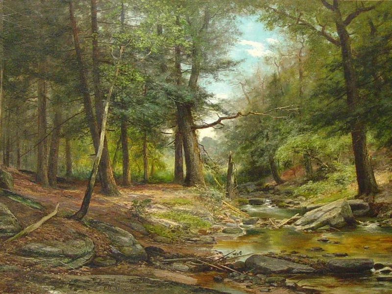 1846-Christopher Shearer - Paesaggio, 1892